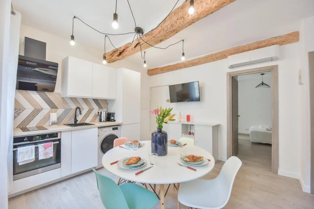 Le Petit Castelet - New Superb Flat In Old Antibes, Ac, Wifi, For 4 Apartment